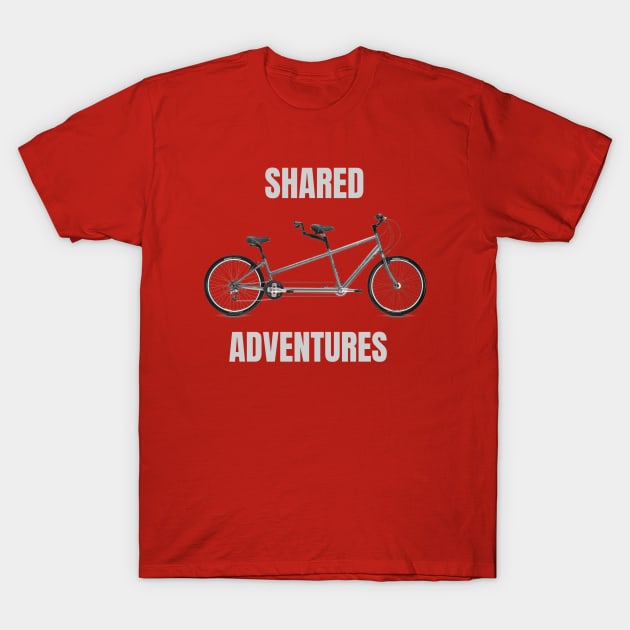 TANDEM ADVENTURE T-Shirt by Wheelycool